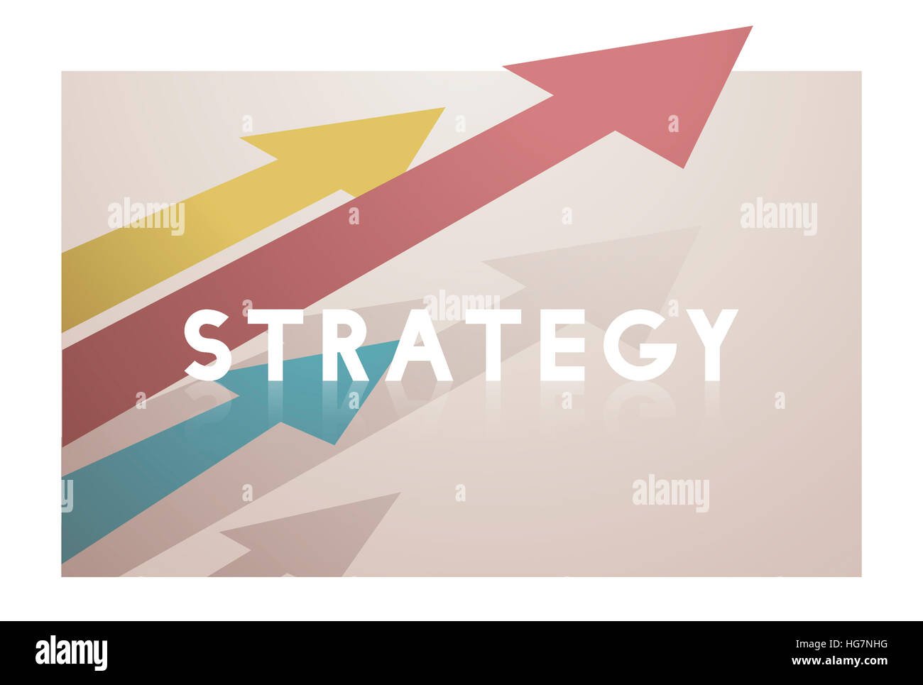 Miglioramento Target Challenge Icona Concept Foto Stock