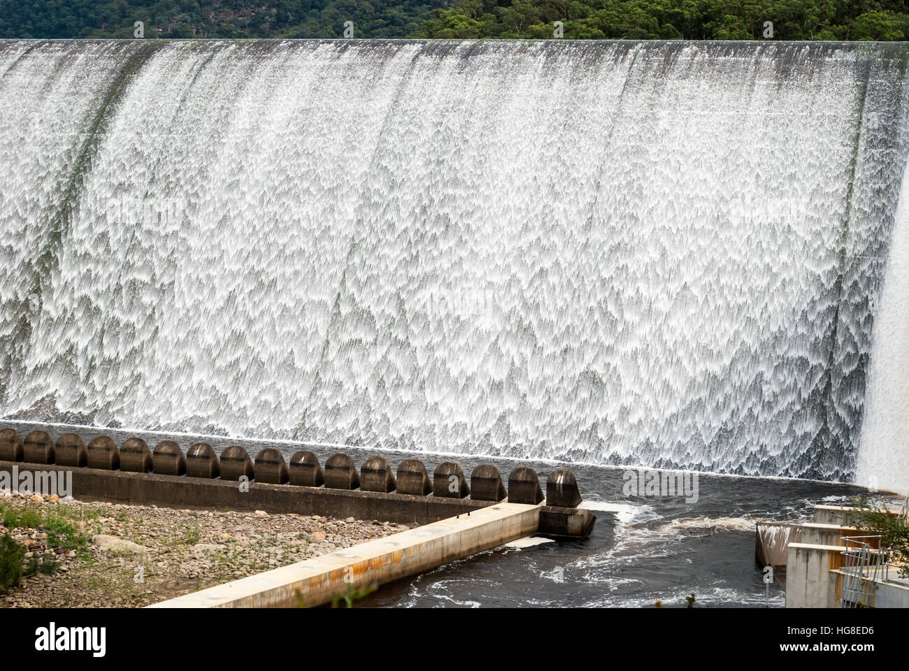 Dam (Tallowa, Australia) Foto Stock