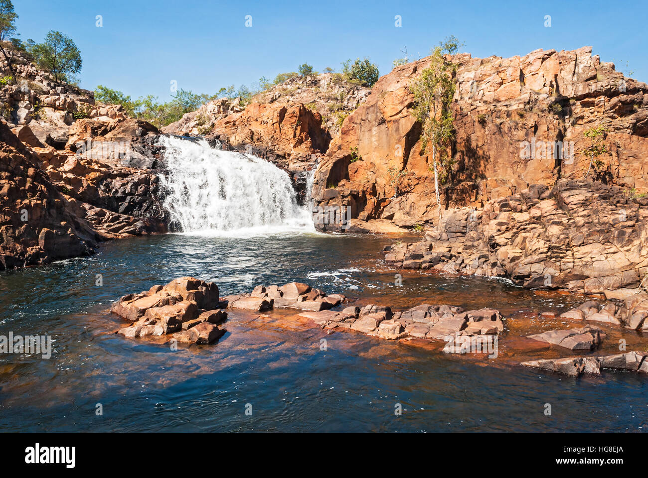 Edith Falls, Australia Foto Stock