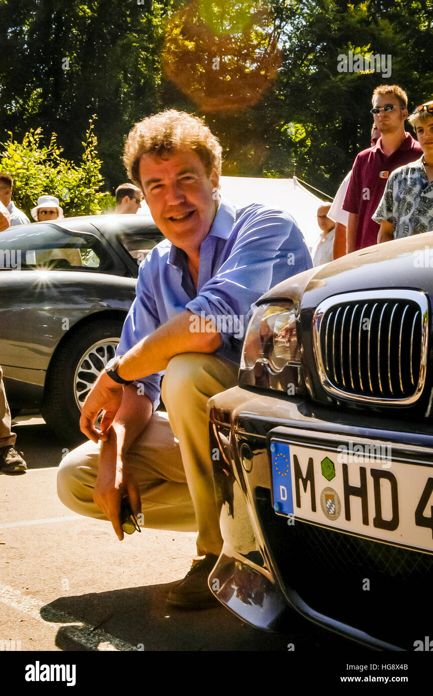 Il presentatore TV Jeremy Clarkson al Goodwood Festival della velocità Foto Stock