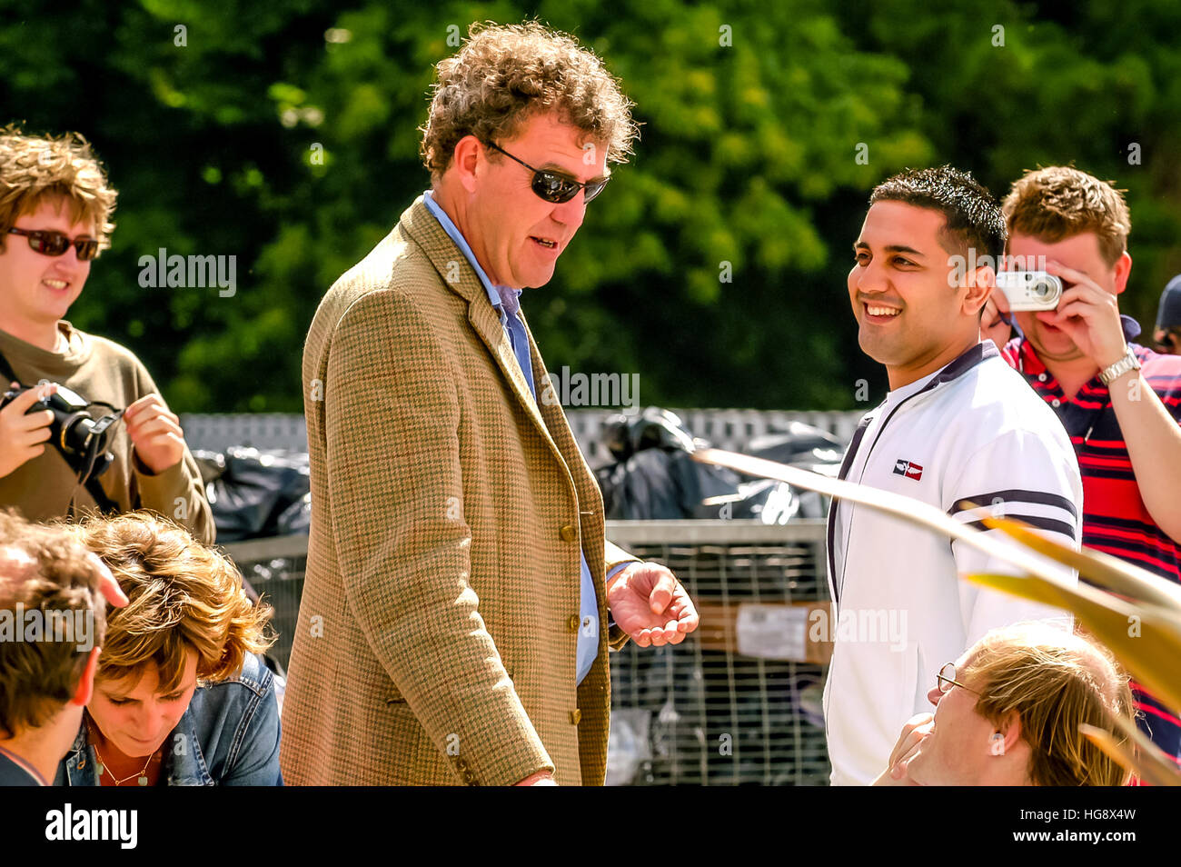 Il presentatore TV Jeremy Clarkson al Goodwood Festival della velocità Foto Stock