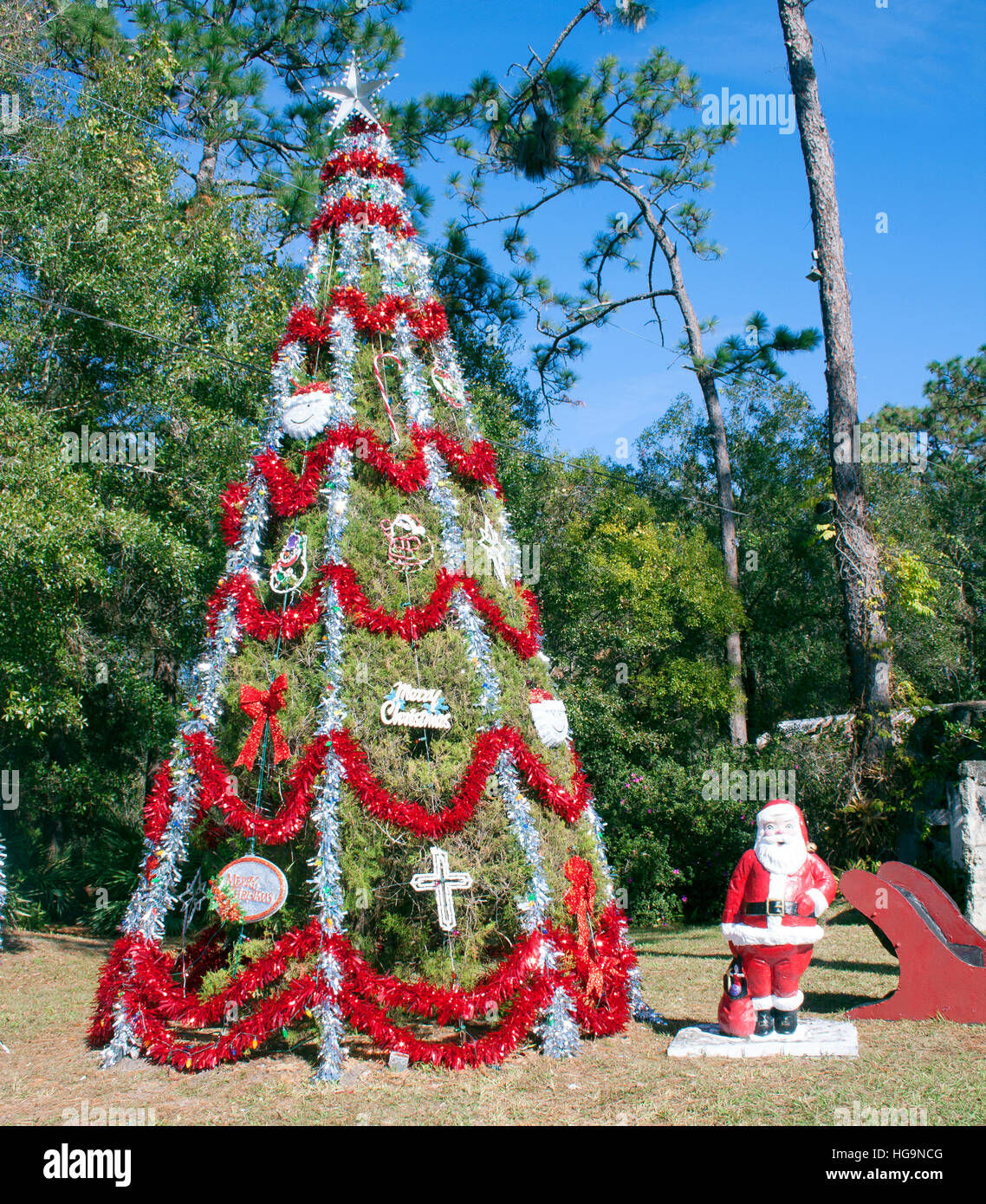 Presepe di Natale Florida Foto Stock