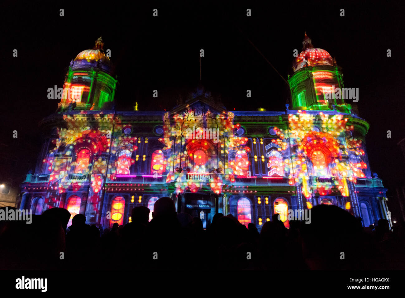 Immagini dall'apertura del weekend 2017 Città della cultura celebrazioni Foto Stock