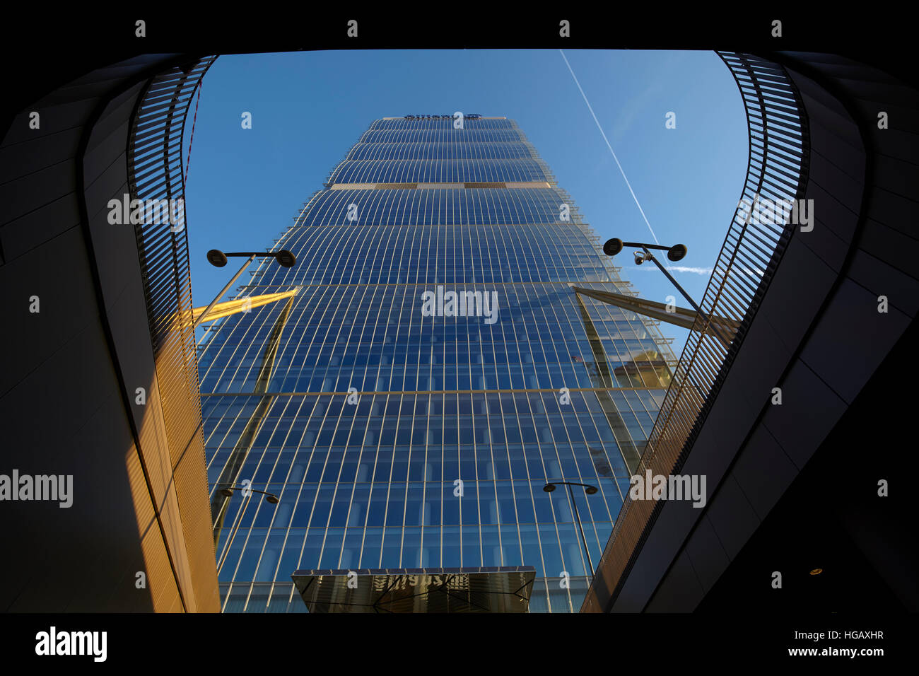 Torre Isozaki a Milano, Italia Foto Stock