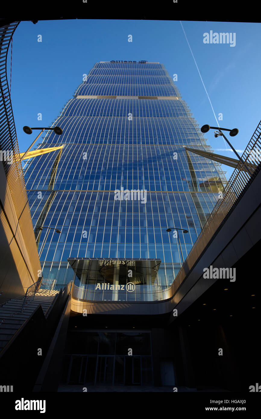 Torre Isozaki a Milano, Italia Foto Stock