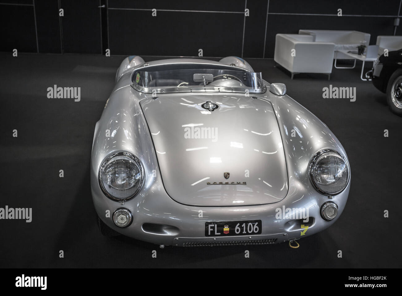 L'Italia, il Motor Show di Bologna 2016, Porsche 550 Spyder Foto Stock