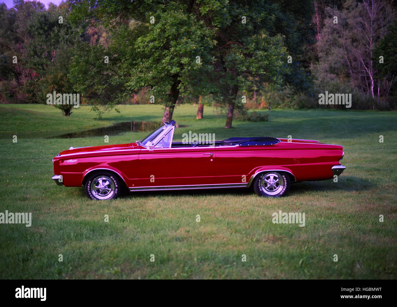 1966 Plymouth Valiant Signet Foto Stock