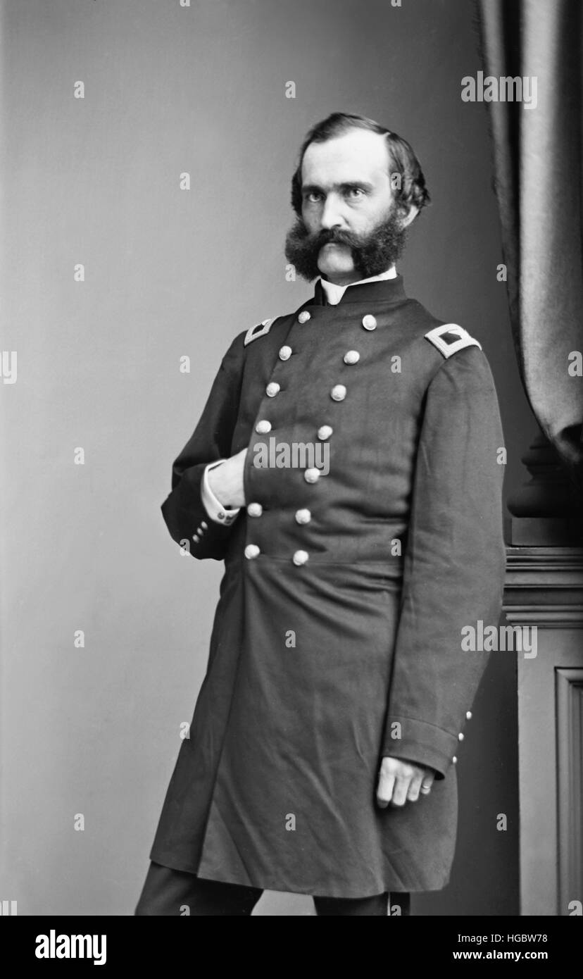 Il colonnello George G. orgoglio, volontario aiutante di campo a Ulysses S. Grant. Foto Stock
