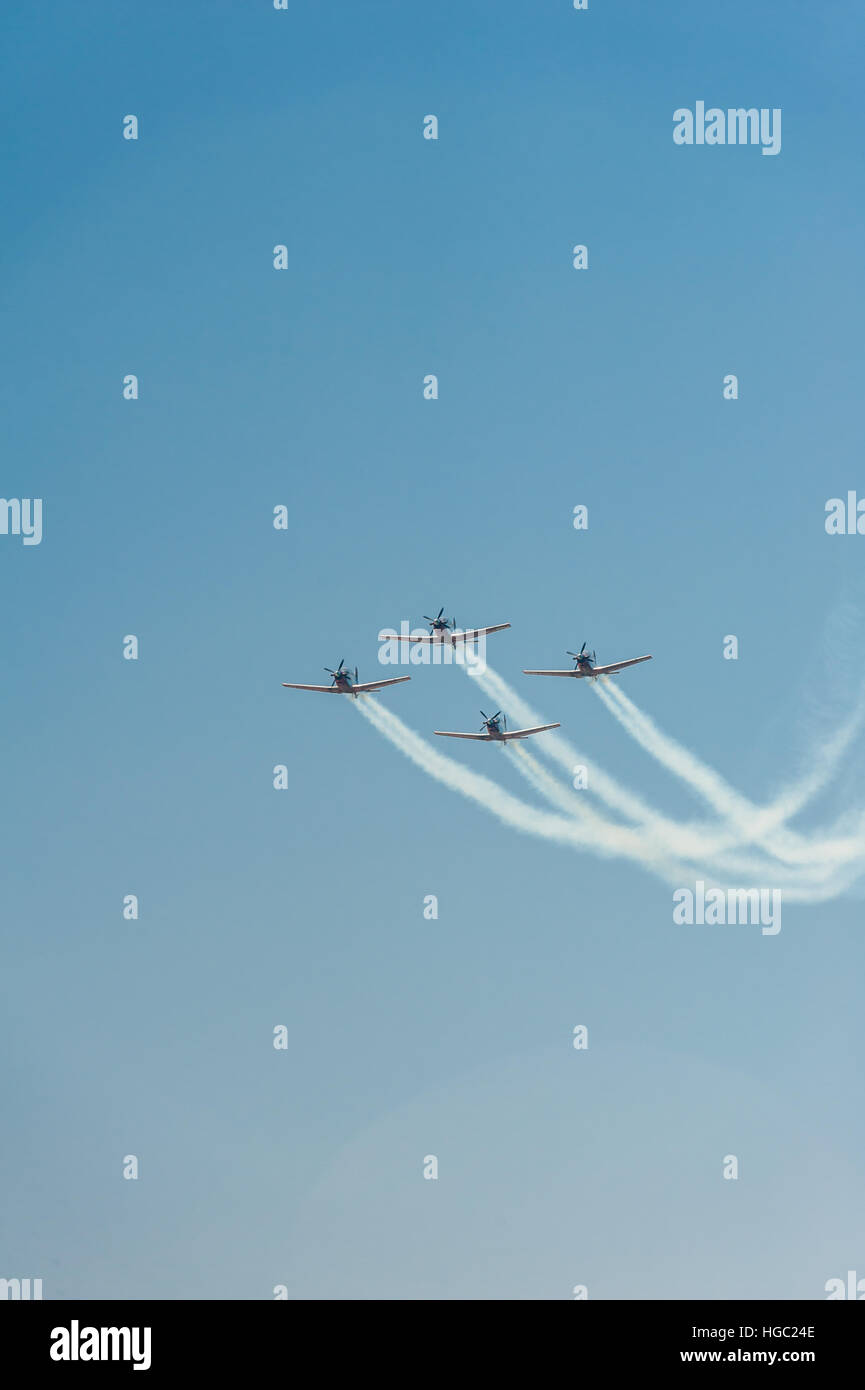 Yom haatsmaout, giorno di indipendenza, Israele 2016 airshow, Foto Stock