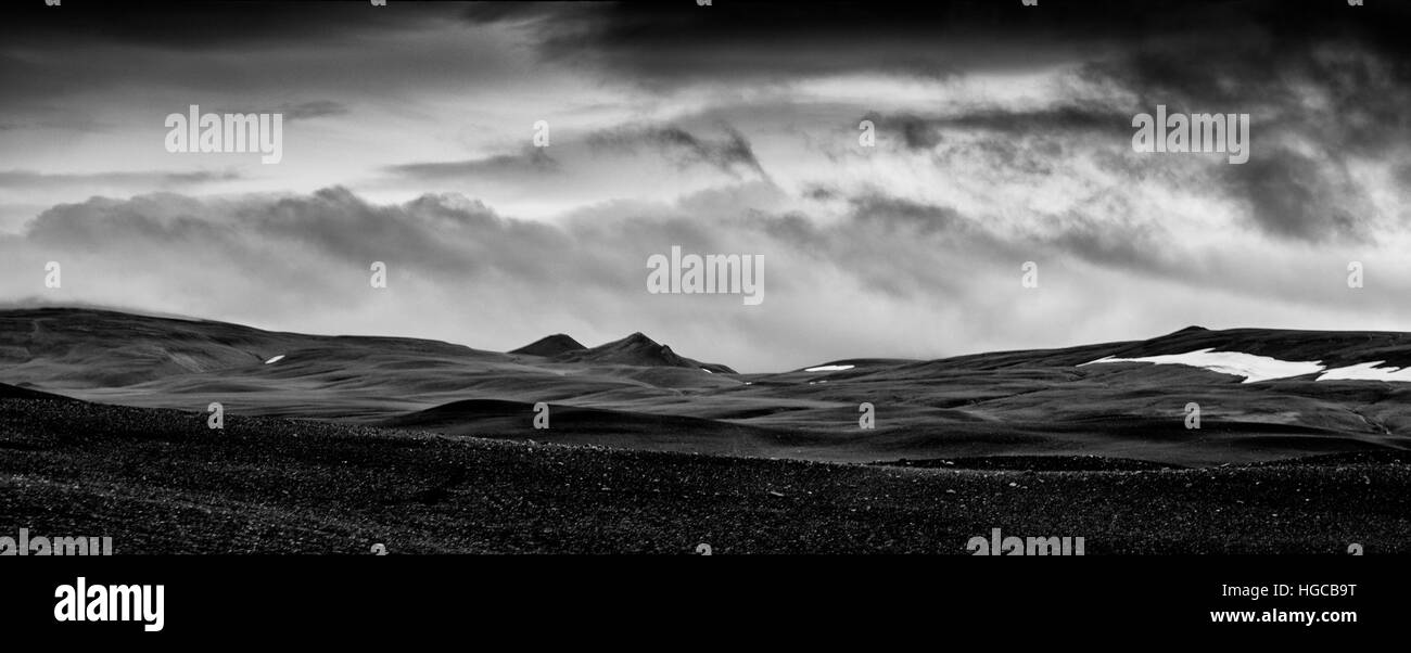 Paesaggio vulcanico Foto Stock