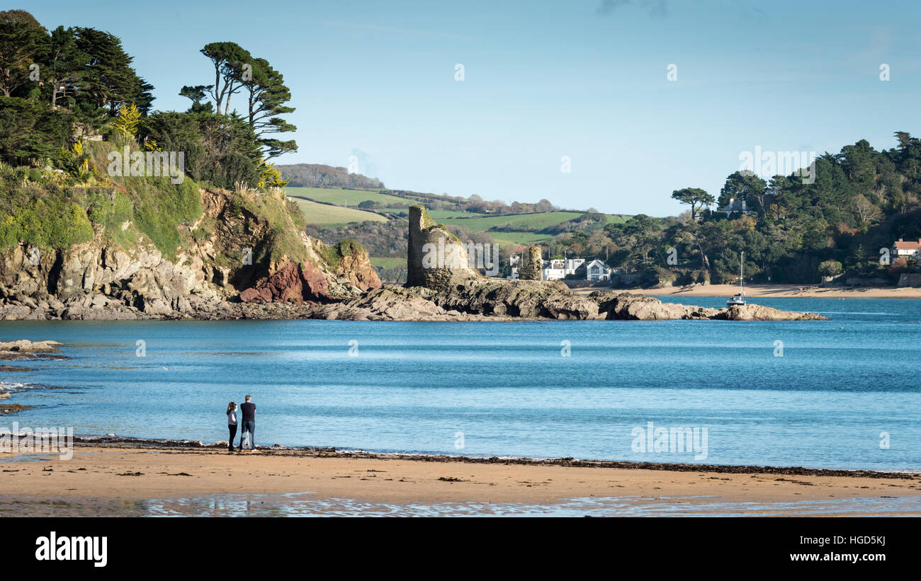 Salcombe, Devon, Regno Unito Foto Stock