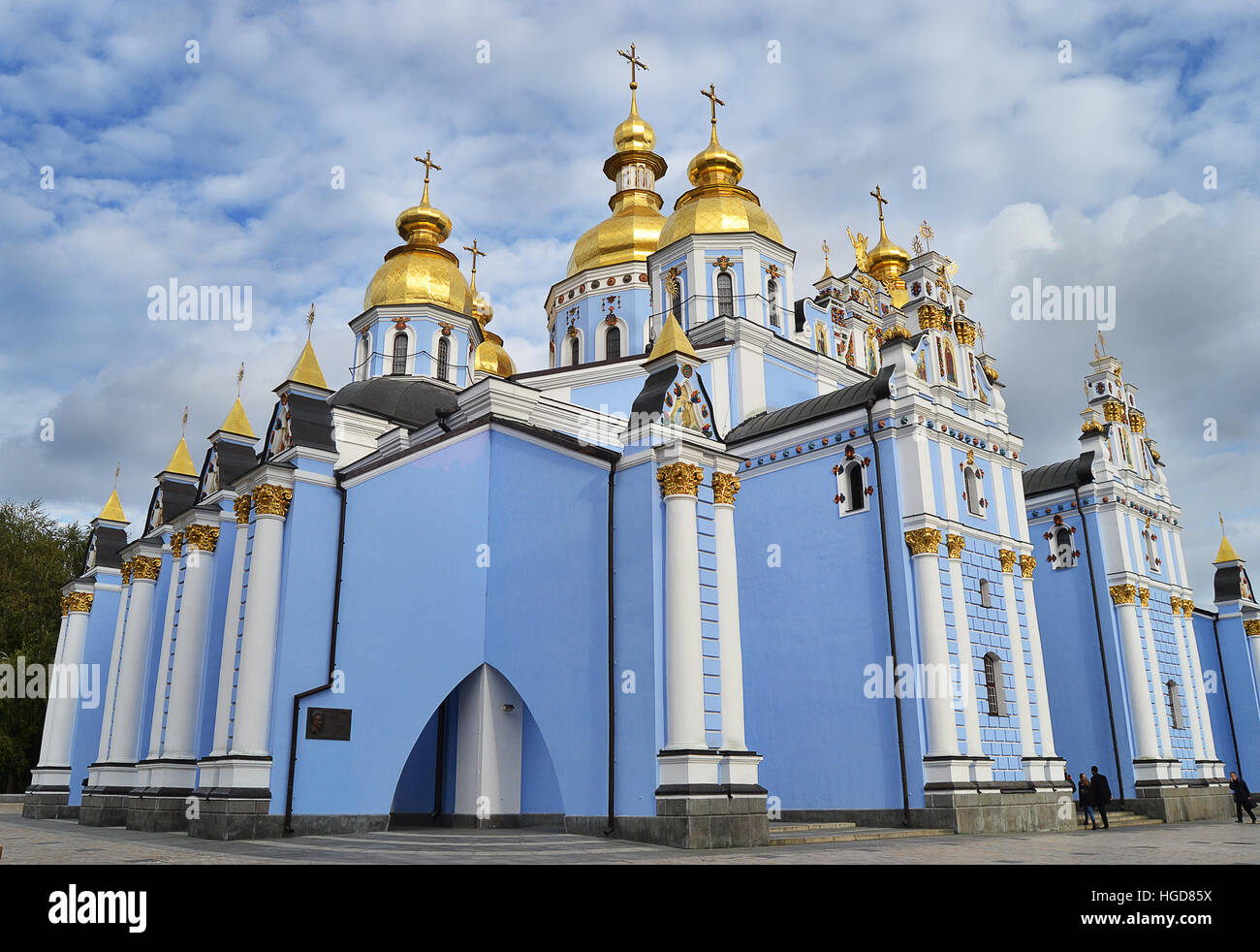 La parrocchia di san Michele Golden-Domed monastero. A Kiev, Ucraina Foto Stock