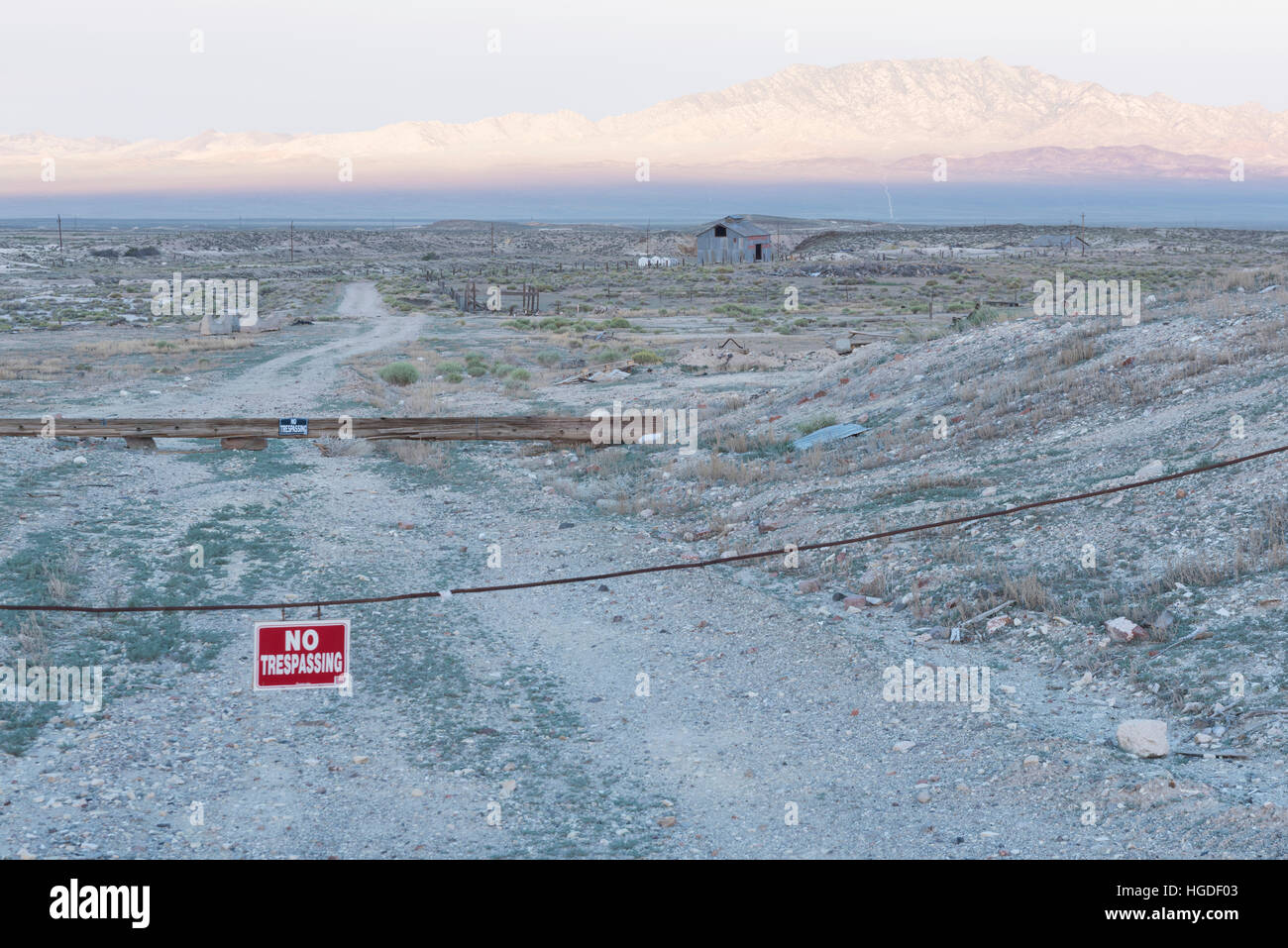 Nevada, minerale County, a Tonopah Foto Stock