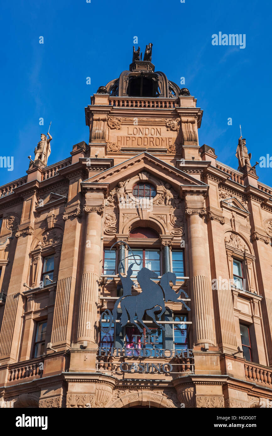 Inghilterra, Londra, Leicester Square, Hippodrome Casino Foto Stock