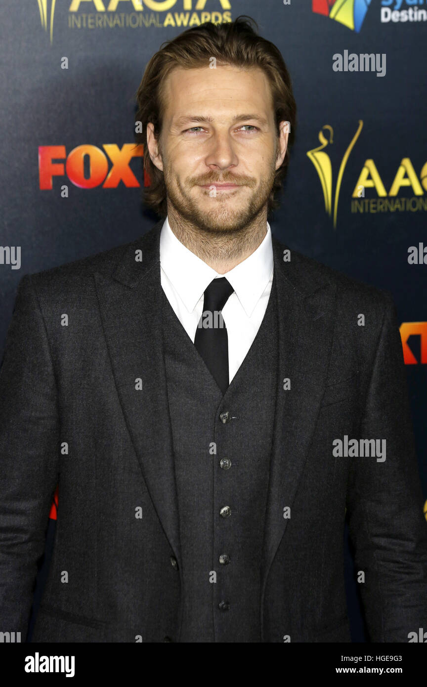 Los Angeles, California. Il 6 gennaio, 2017. Luke Bracey assiste il sesto AACTA premi internazionali a Avalon Hollywood su Gennaio 6, 2017 a Los Angeles, California. | In tutto il mondo di utilizzo © dpa/Alamy Live News Foto Stock