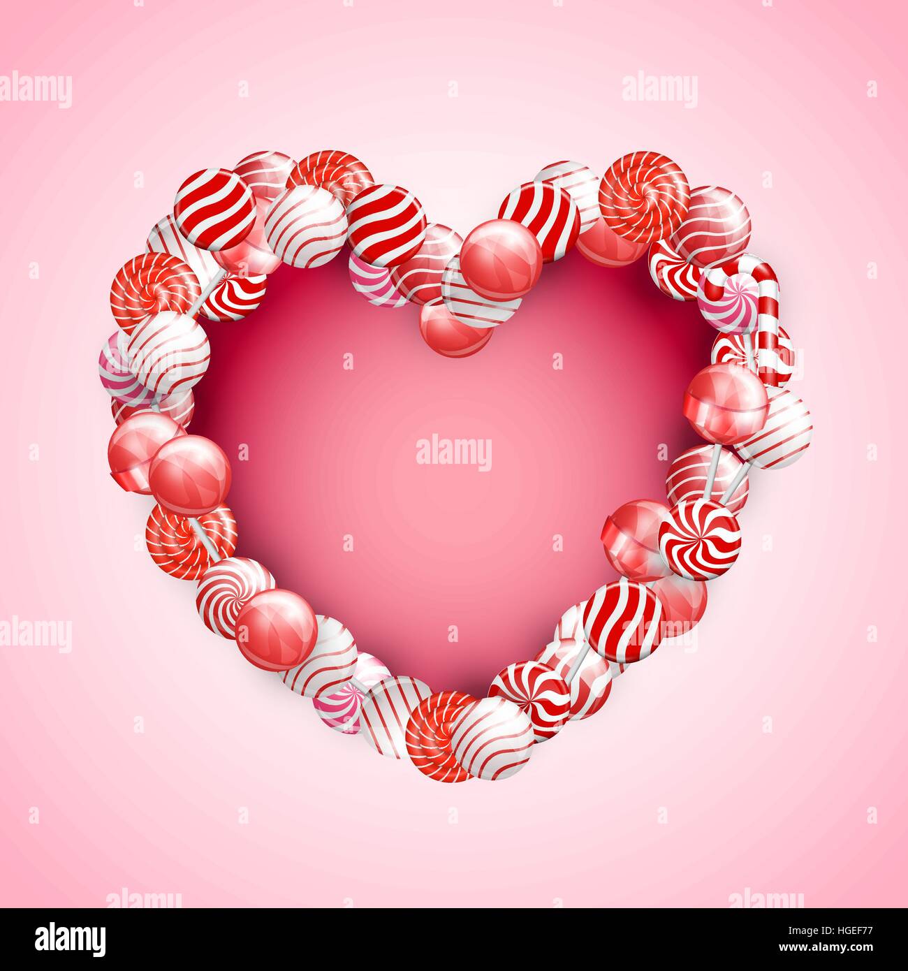 Caramelle di San Valentino fotografia stock. Immagine di felice - 47280490