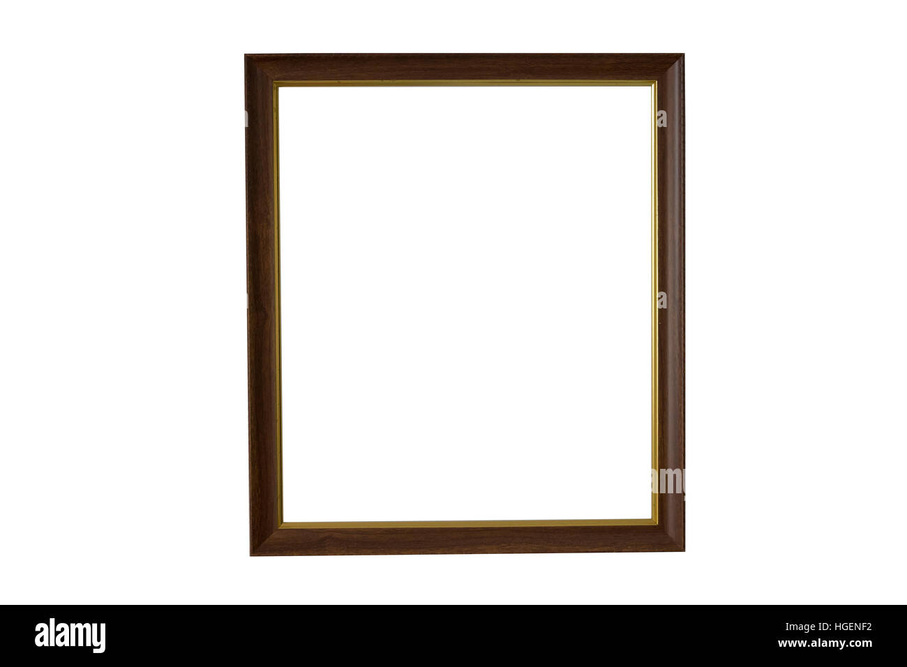 Photo frame isolati su sfondo bianco con tracciato di ritaglio Foto Stock