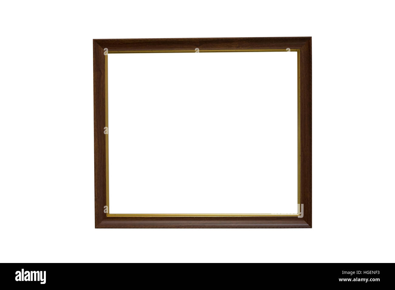 Photo frame isolati su sfondo bianco con tracciato di ritaglio Foto Stock