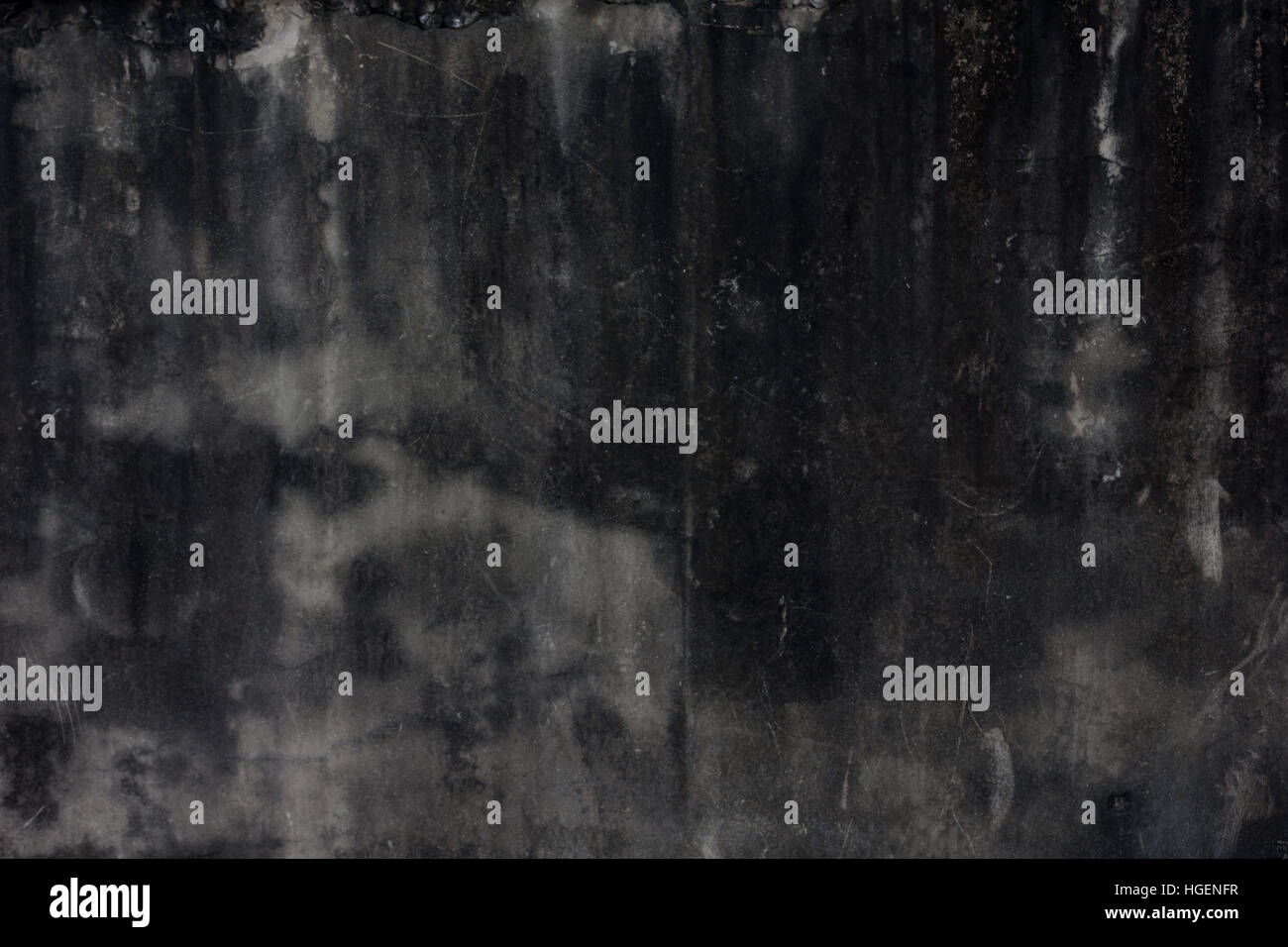 Il vecchio muro di mattoni in background. Grunge texture. Sfondo nero. Superficie scura Foto Stock