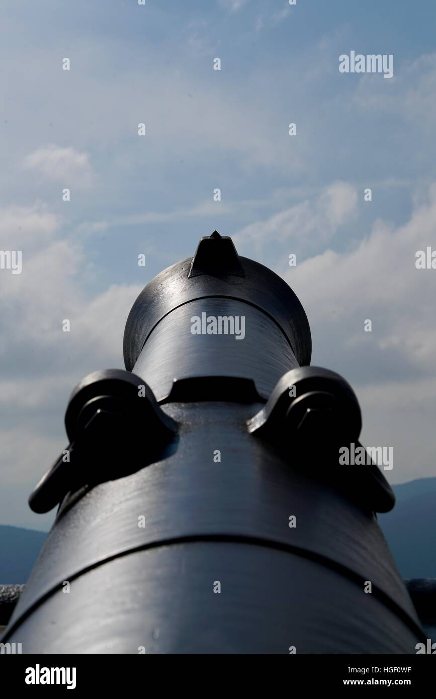 Muso storico mostra verso il cielo Foto Stock