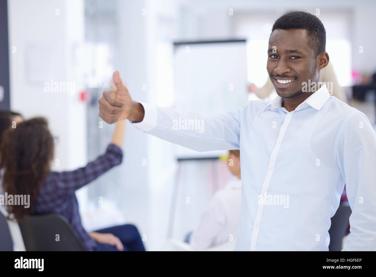 Multi etnico persone business, imprenditore, azienda, small business concept Foto Stock