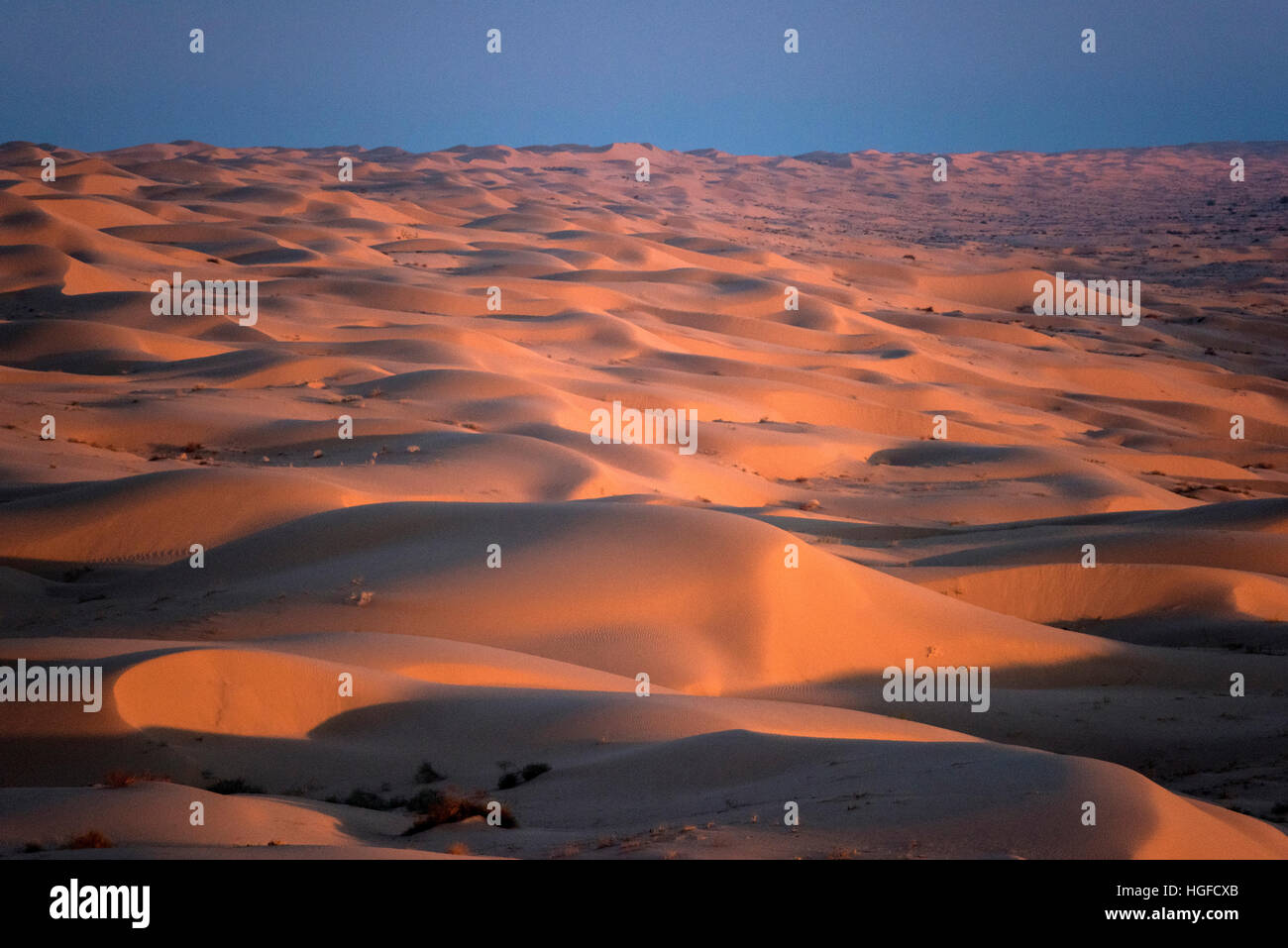 Imperial, algodones, dune di sabbia, California Foto Stock