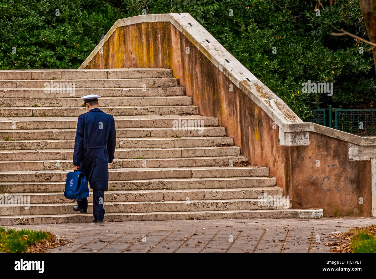 Italia Veneto Venezia San Elena isola giardino - parco Rimembranze Foto Stock