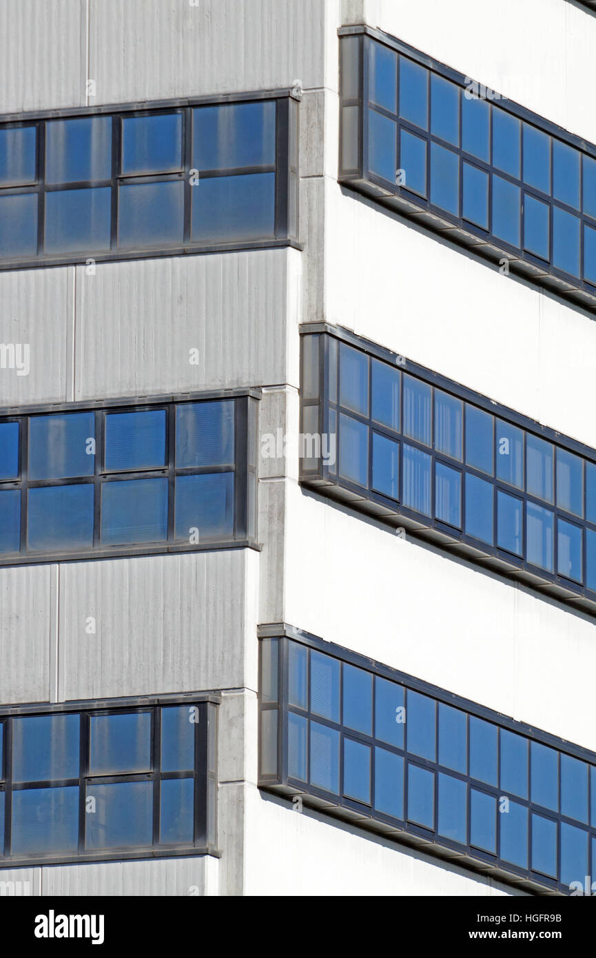 Abstract edificio moderno sfondo per la progettazione Foto Stock