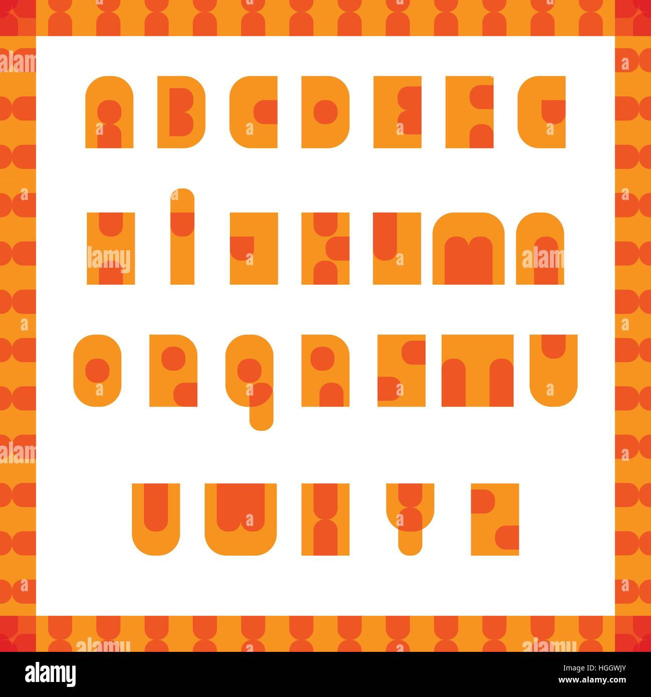 Alfabeto Inglese Pop Art Font Retro Immagine E Vettoriale Alamy