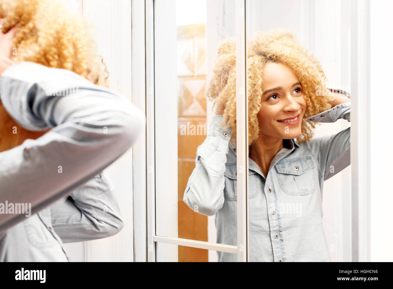 Specchio 360 Gradi Capelli - Specchio per Tagliare Capelli Dietro