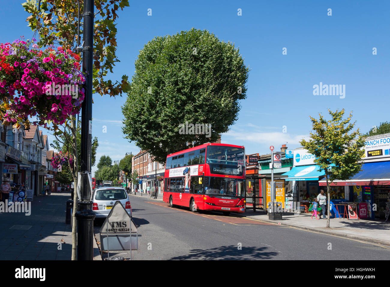 Northfield Avenue, Northfields, London Borough of Ealing, Greater London, England, Regno Unito Foto Stock