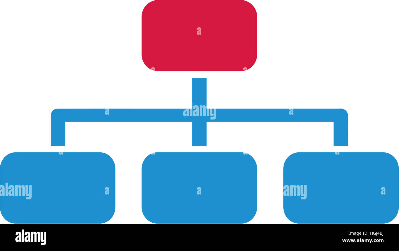 Organigramma Foto Stock