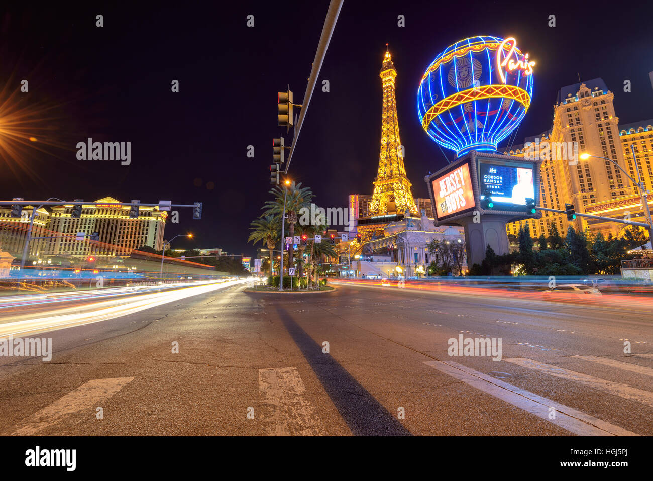 Las Vegas Strip. Foto Stock