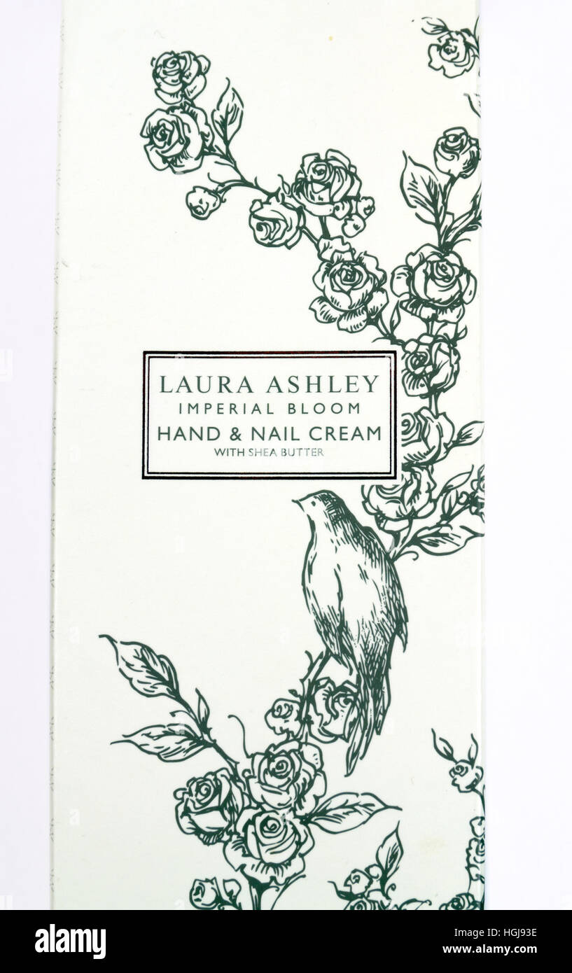 Laura Ashley Crema Mani e Unghie Foto Stock