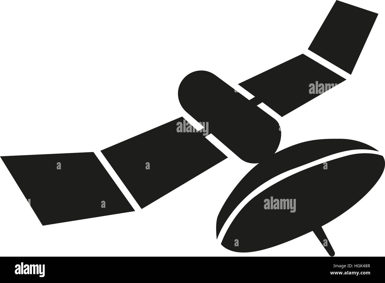 Spazio satellitare Foto Stock
