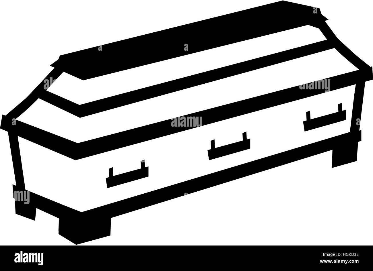 Simbolo del cofanetto Foto Stock