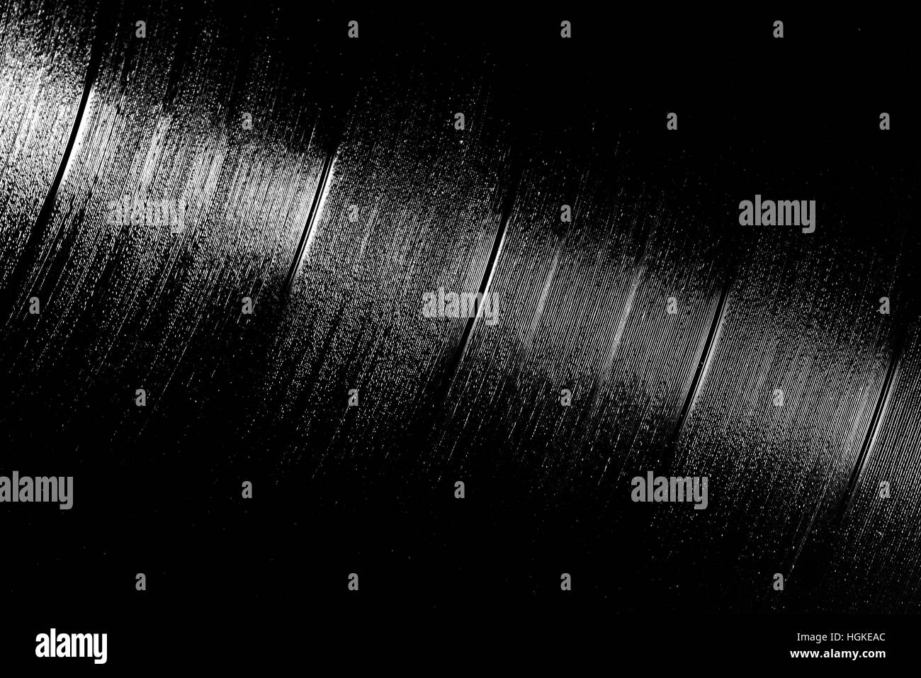 Un cloruro di polivinile music record disco. Foto Stock