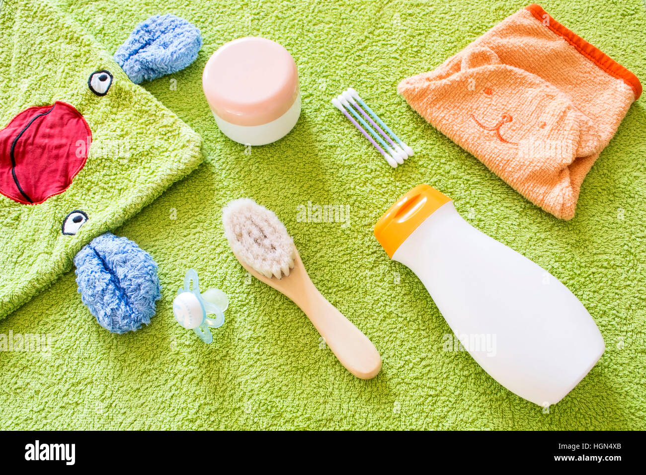 Baby Accessori per bagno Foto Stock