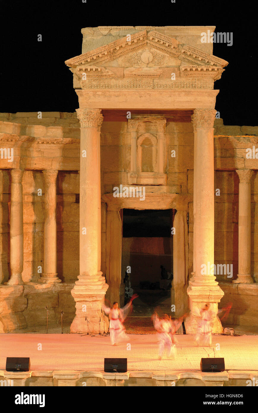 Palmyra Roma Kermesse Teatro Festival della Via della Seta Foto Stock