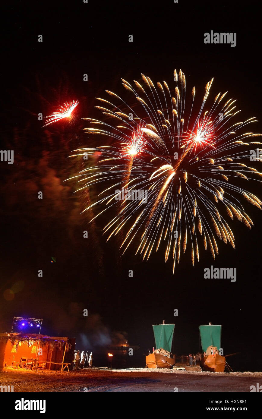 Tartous Silk Road Festival di musica e danza etnica Foto Stock