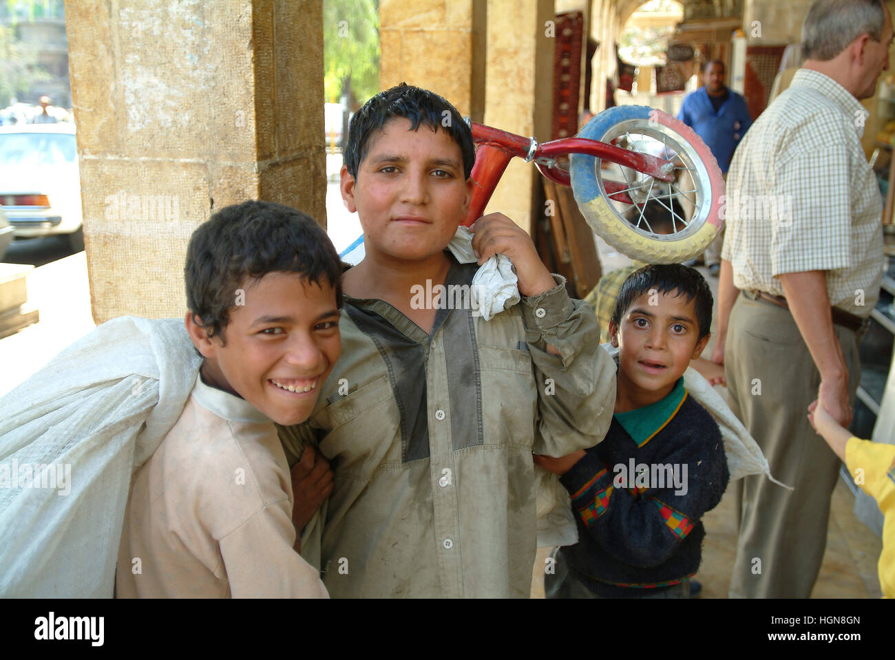 Siria Syrian bambini Foto Stock