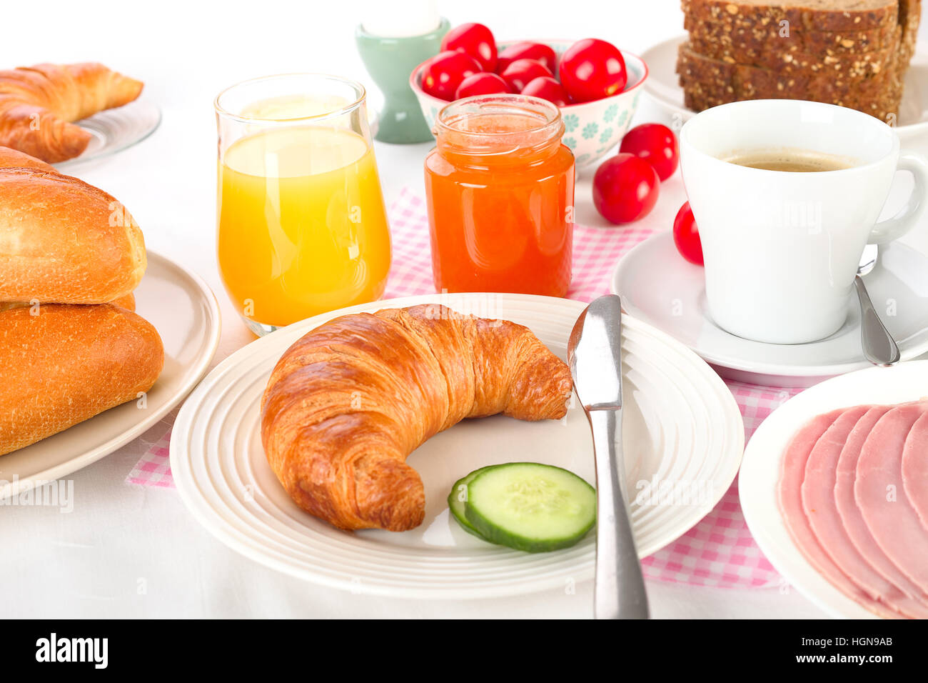 Colazione Foto Stock