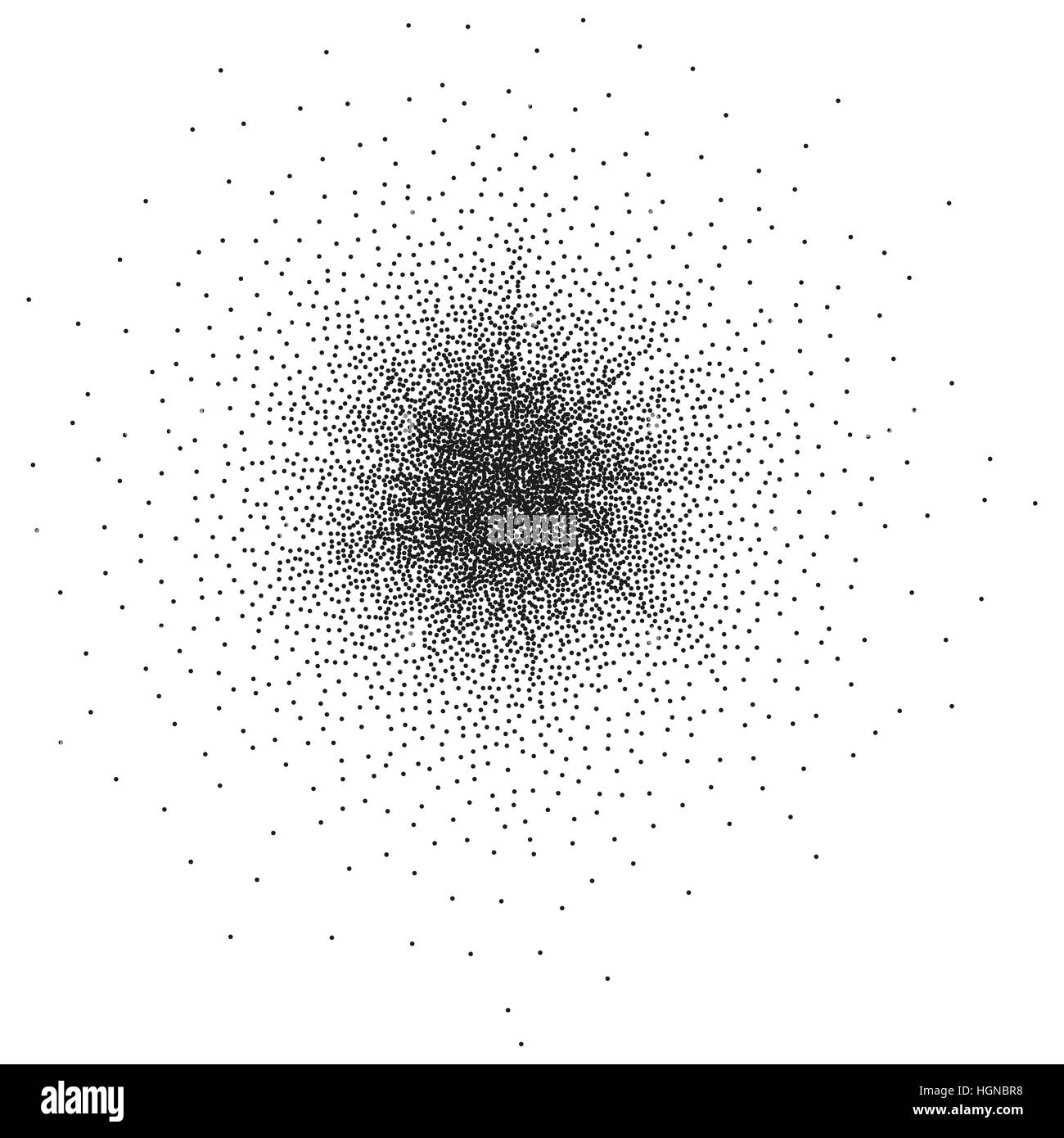 Bianco e nero lo sfondo dei mezzitoni. EPS 10 Illustrazione Vettoriale