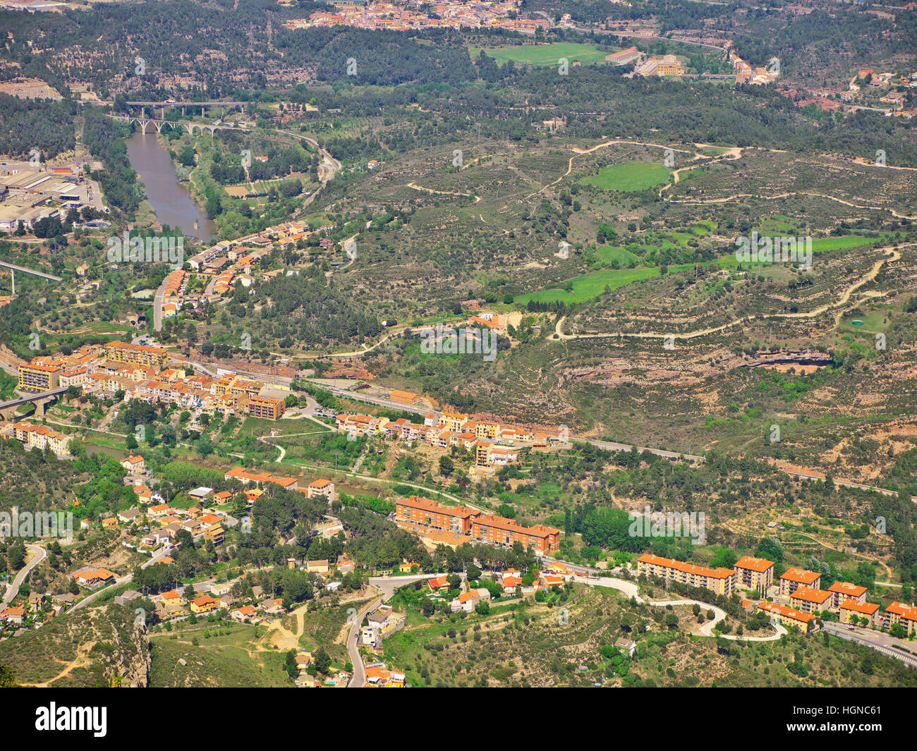 Paesaggio in Spagna Foto Stock