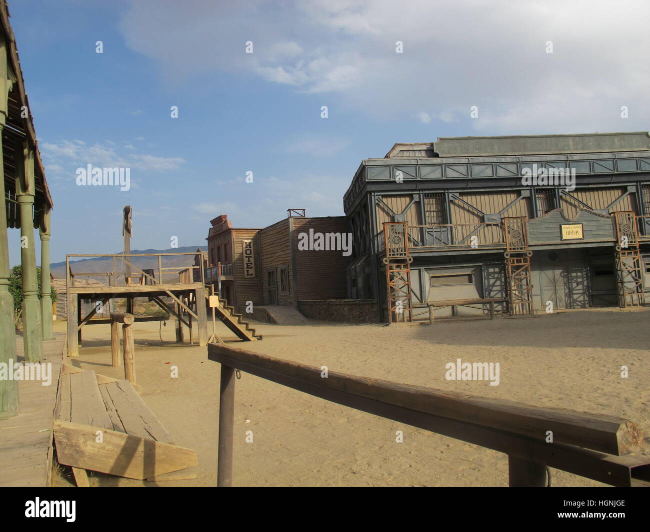 Tabernas in Spagna: Mini Hollywood - posizione di Sergio Leone spaghetti western film Foto Stock