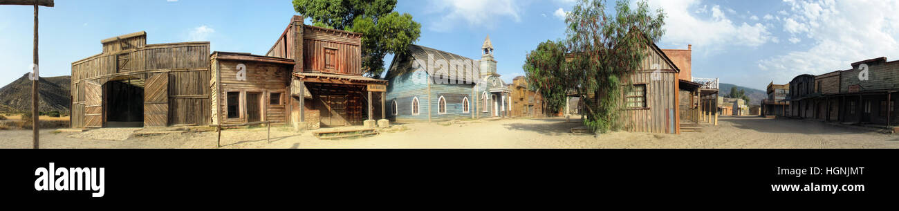 Tabernas in Spagna: Mini Hollywood - posizione di Sergio Leone spaghetti western film Foto Stock