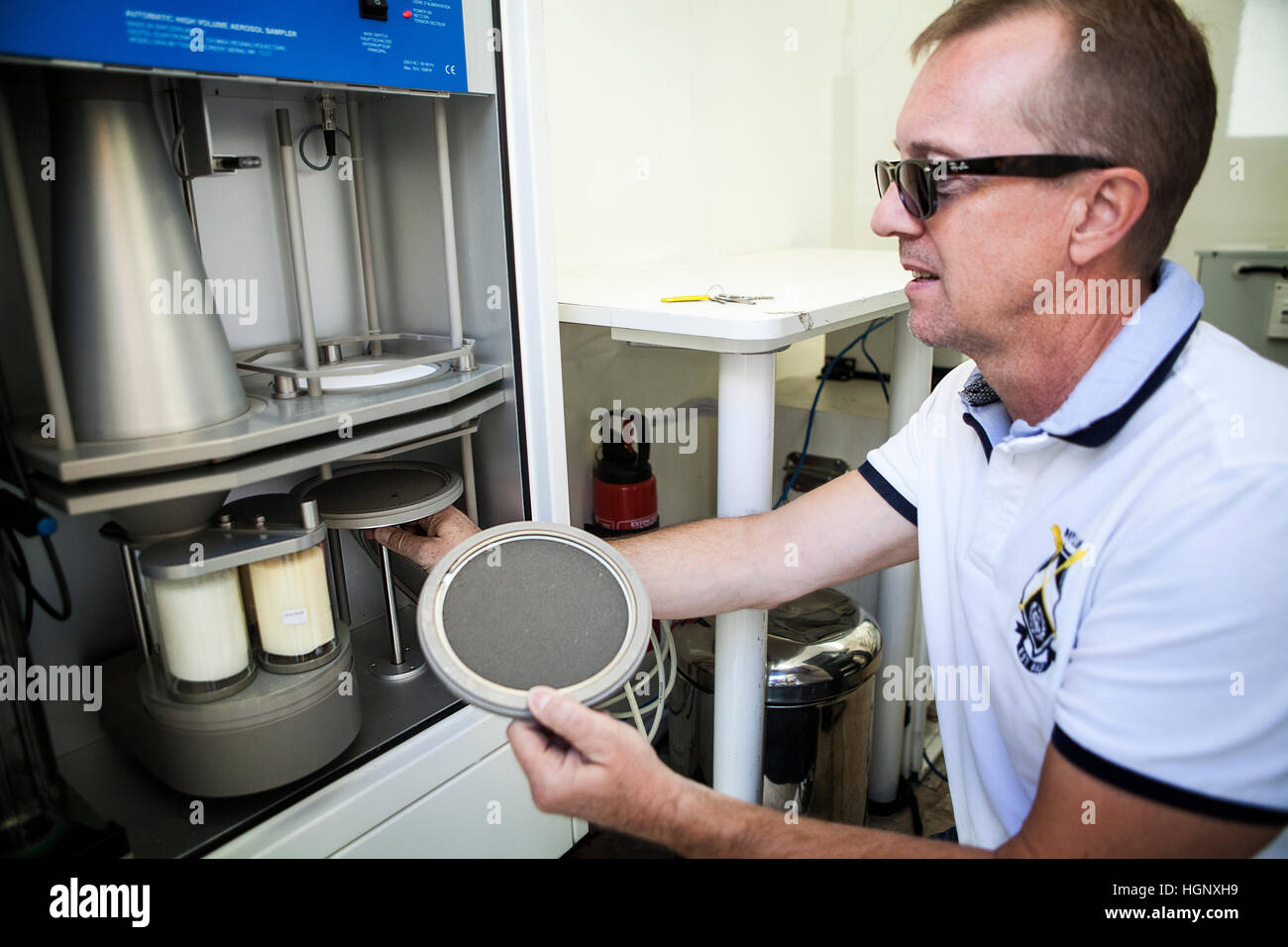 INQUINAMENTO ATMOSFERICO Foto Stock