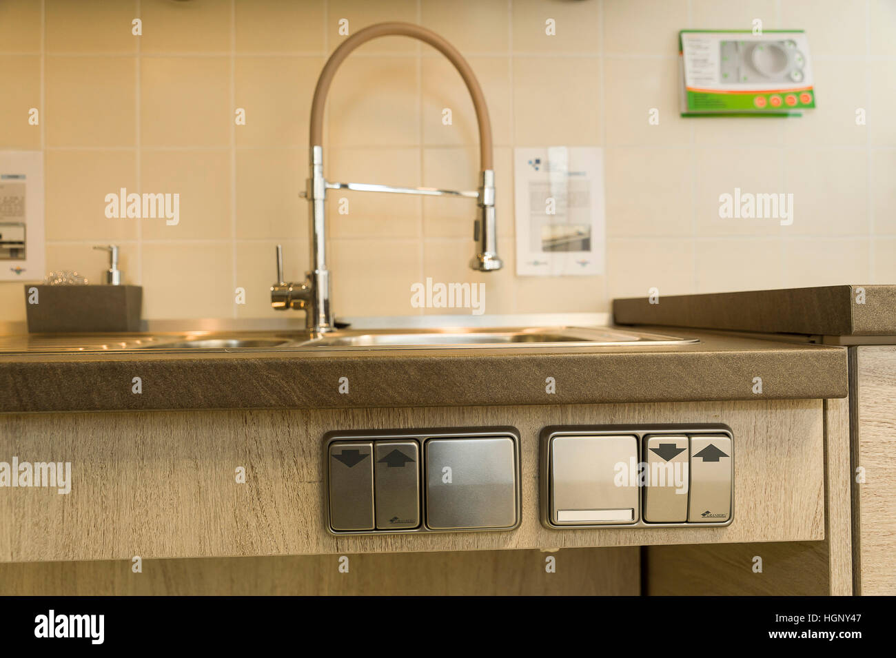 Salute collegati Foto Stock