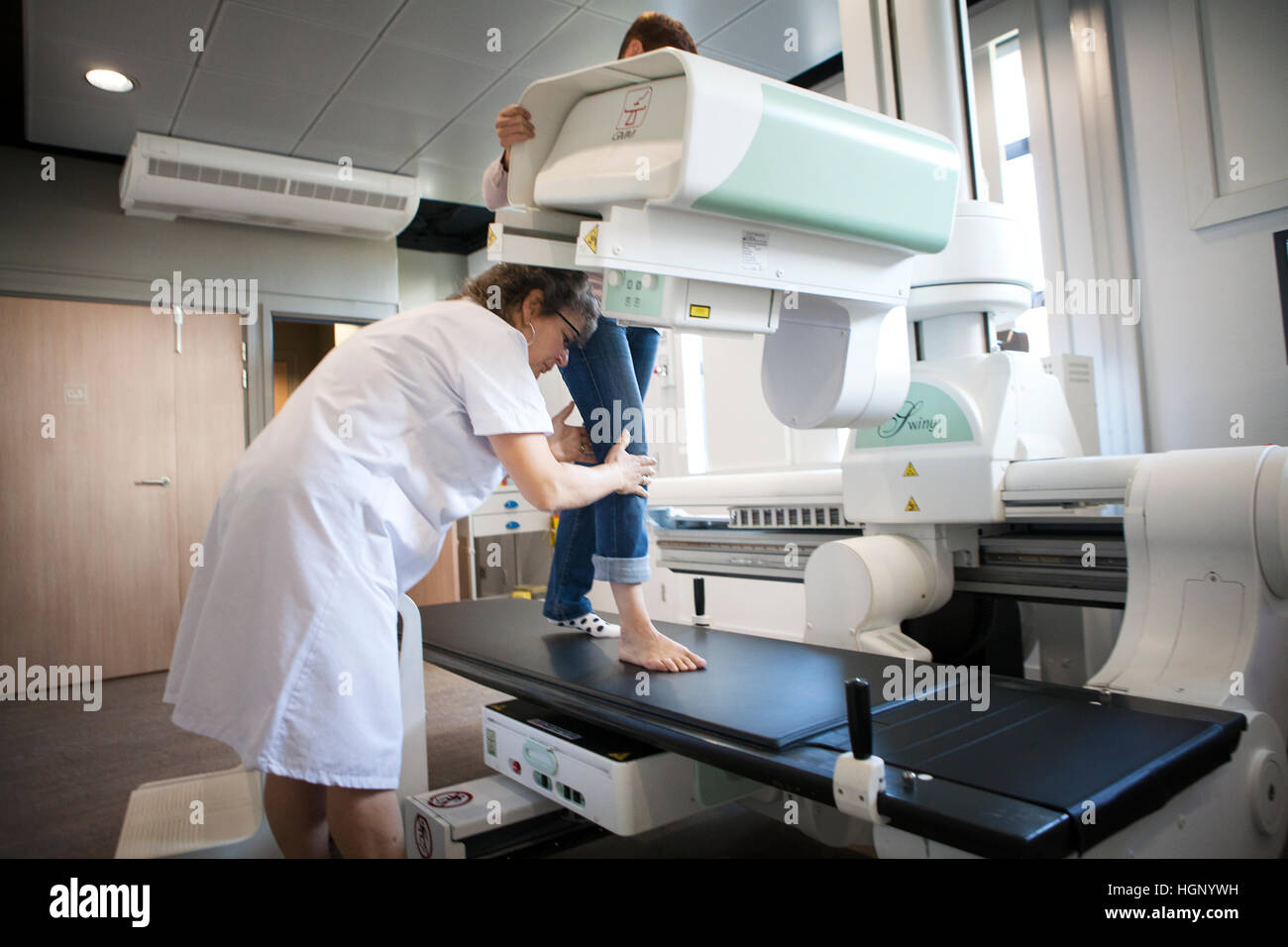 Centro di radiologia Foto Stock