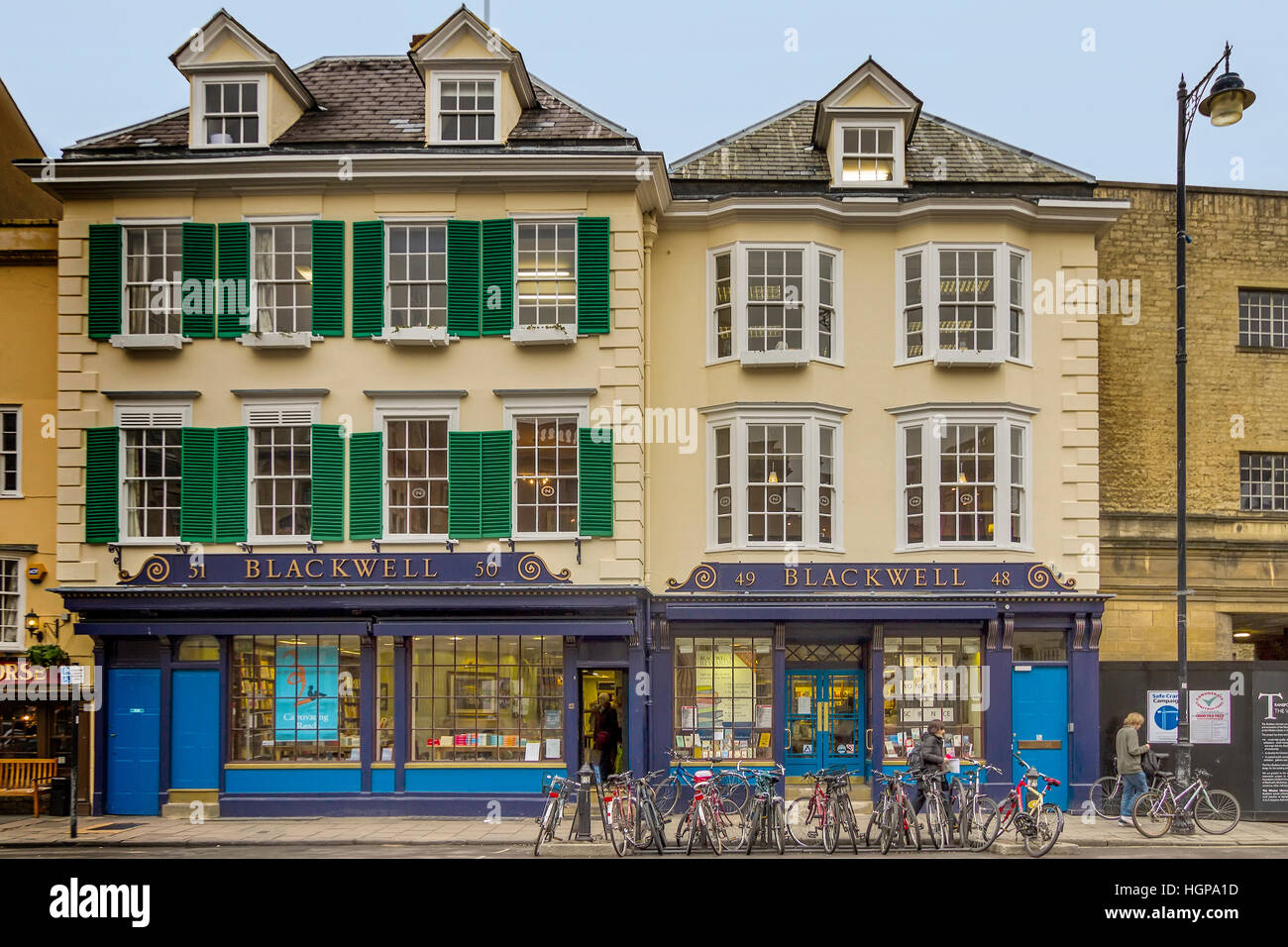 Blackwells Bookshop Oxford Regno Unito Foto Stock